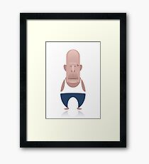 Bruce Willis - Die Hard Framed Print