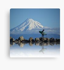 Taranaki Surfer Canvas Print
