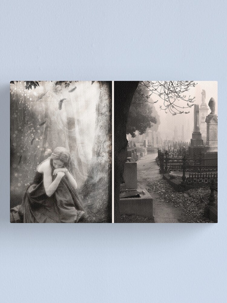 Alternate view of The End of All Hope - Diptych Canvas Print