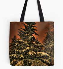 Eye of the snowstorm Tote Bag