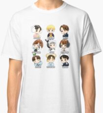 KPOP STRAY KIDS CHIBI ALL MEMBERS Classic T-Shirt