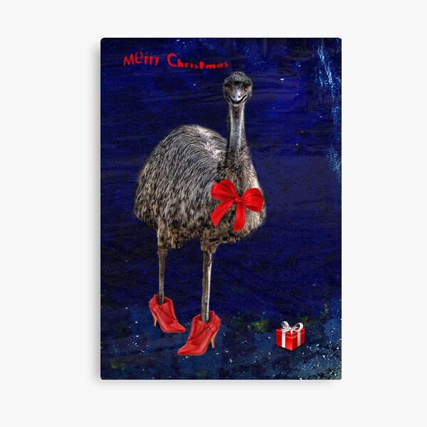 merry christmas from downunder! Canvas Print