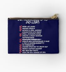 Dr. Horrible's To Do List Studio Pouch