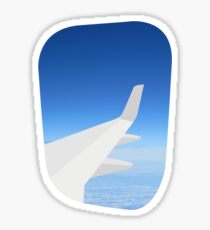 Plane Window Sticker