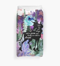 The Last Unicorn Quote Duvet Cover