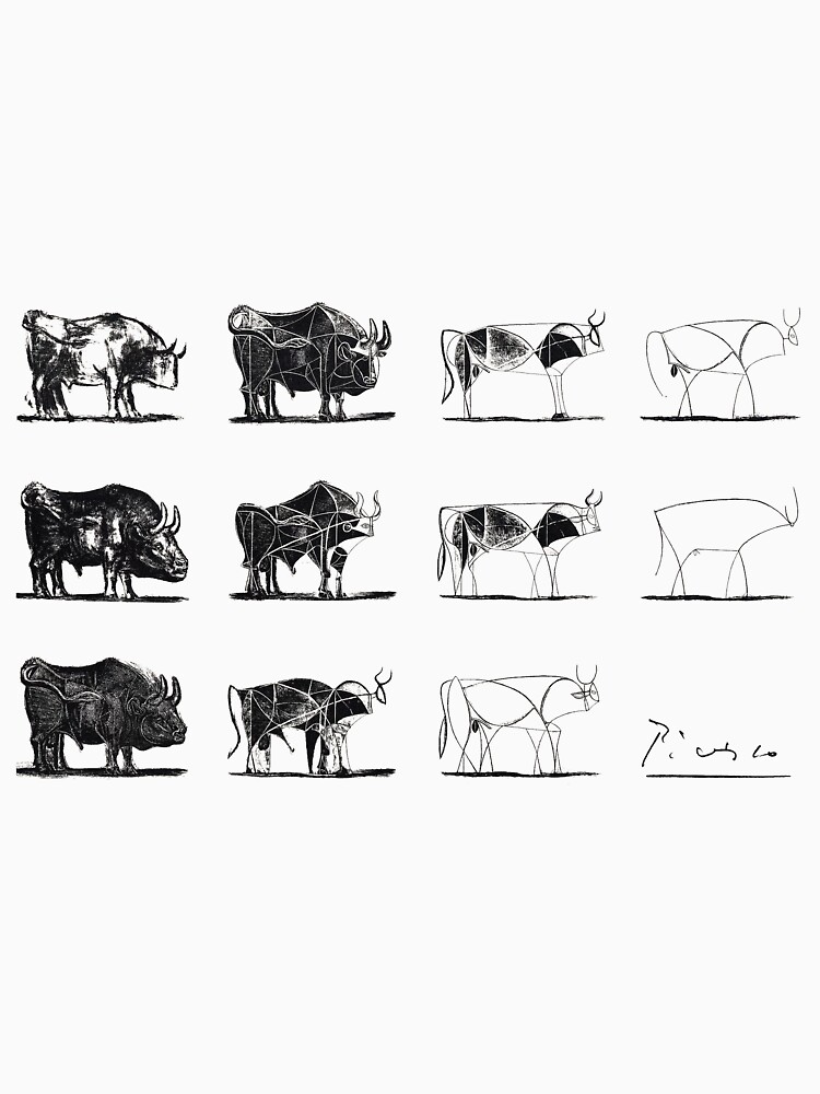 Picasso Bulls Poster by JeromeArt