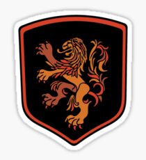 Netherlands Lion Logo Sticker