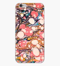 Psychedelische Retro marmoriert Paper Pepe Psyche iPhone-Hülle & Cover