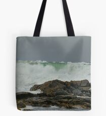 Breakers at Traigh Stir, North Uist Tote Bag