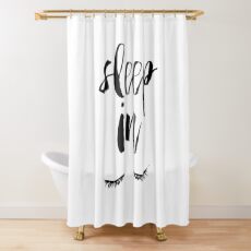 Sleep In Shower Curtain