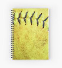 Softball Spiral Notebook