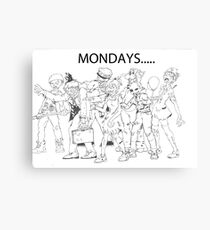 Monday Canvas Print
