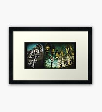 past tense Framed Print