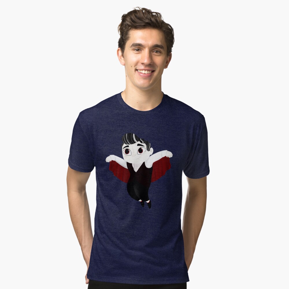 T-shirt chiné « Vampire - enfant»