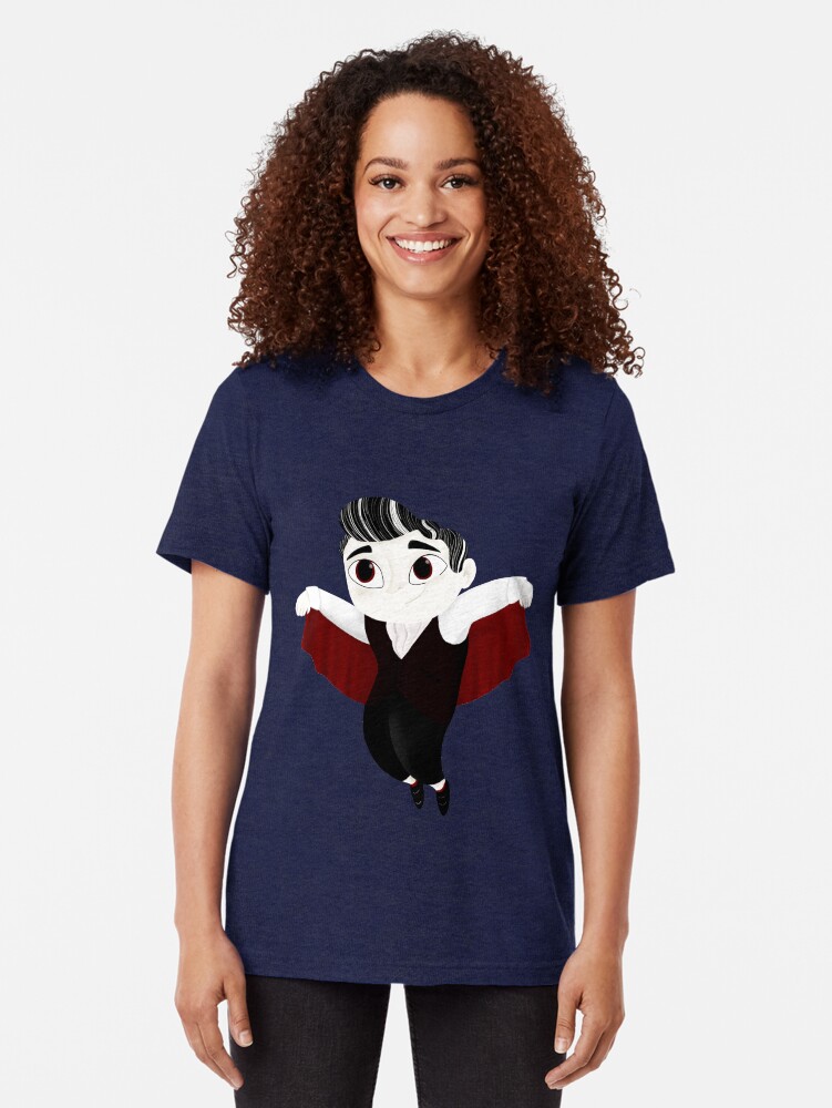 T-shirt chiné ''Vampire - enfant' : autre vue