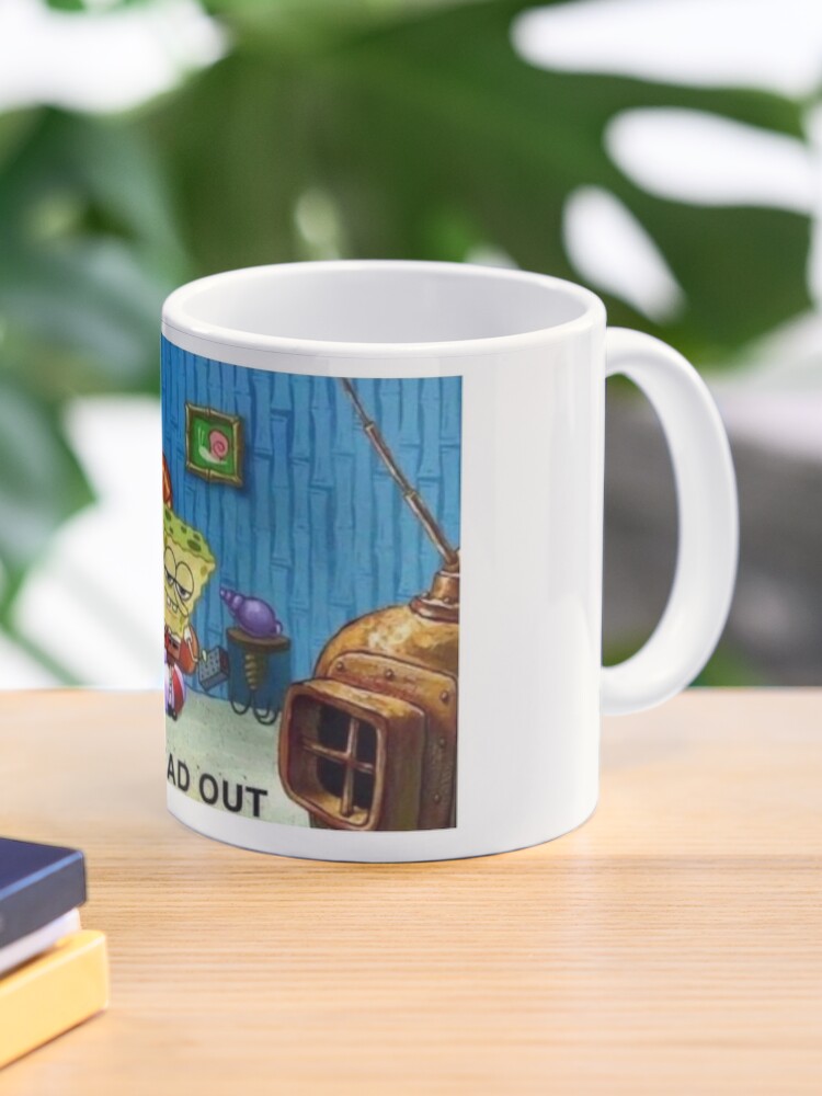 Ight Imma Head Out Spongebob Meme Mug By Keles Redbubble