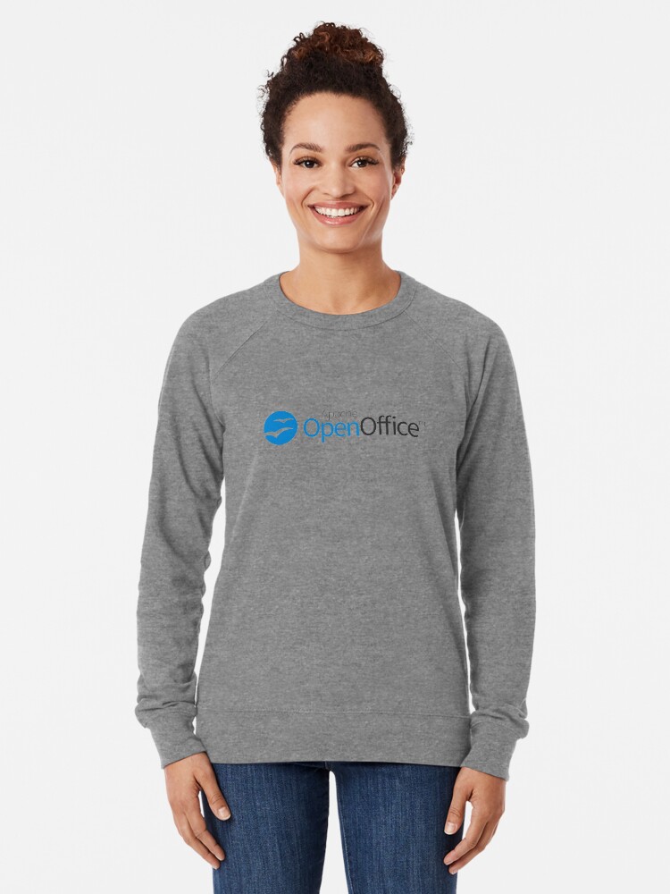Alternate view of Apache OpenOffice Lightweight Sweatshirt