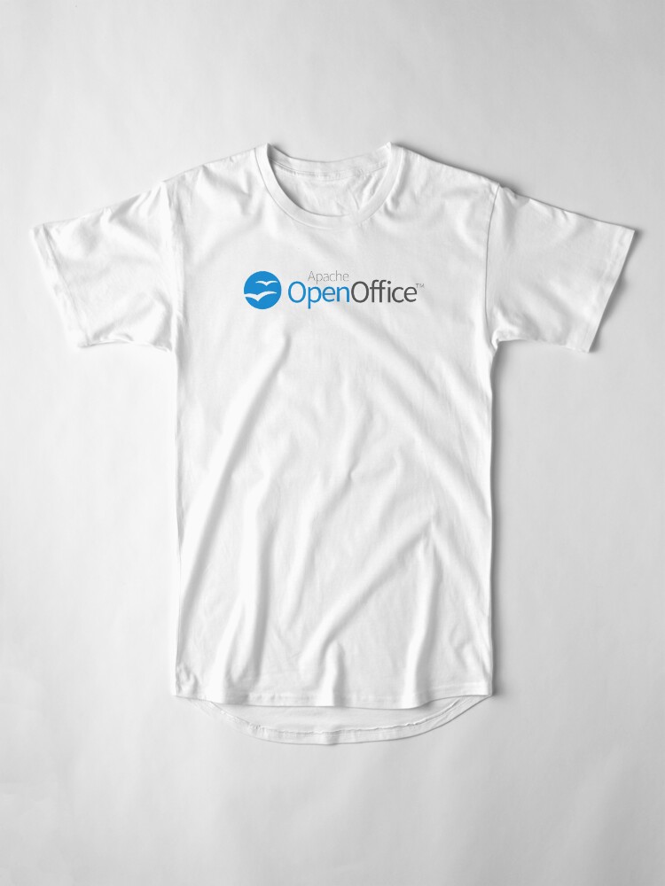 Alternate view of Apache OpenOffice Long T-Shirt