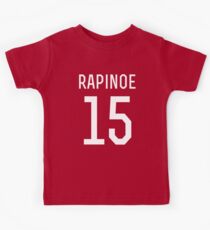 Megan Rapinoe # 15 Kinder T-Shirt