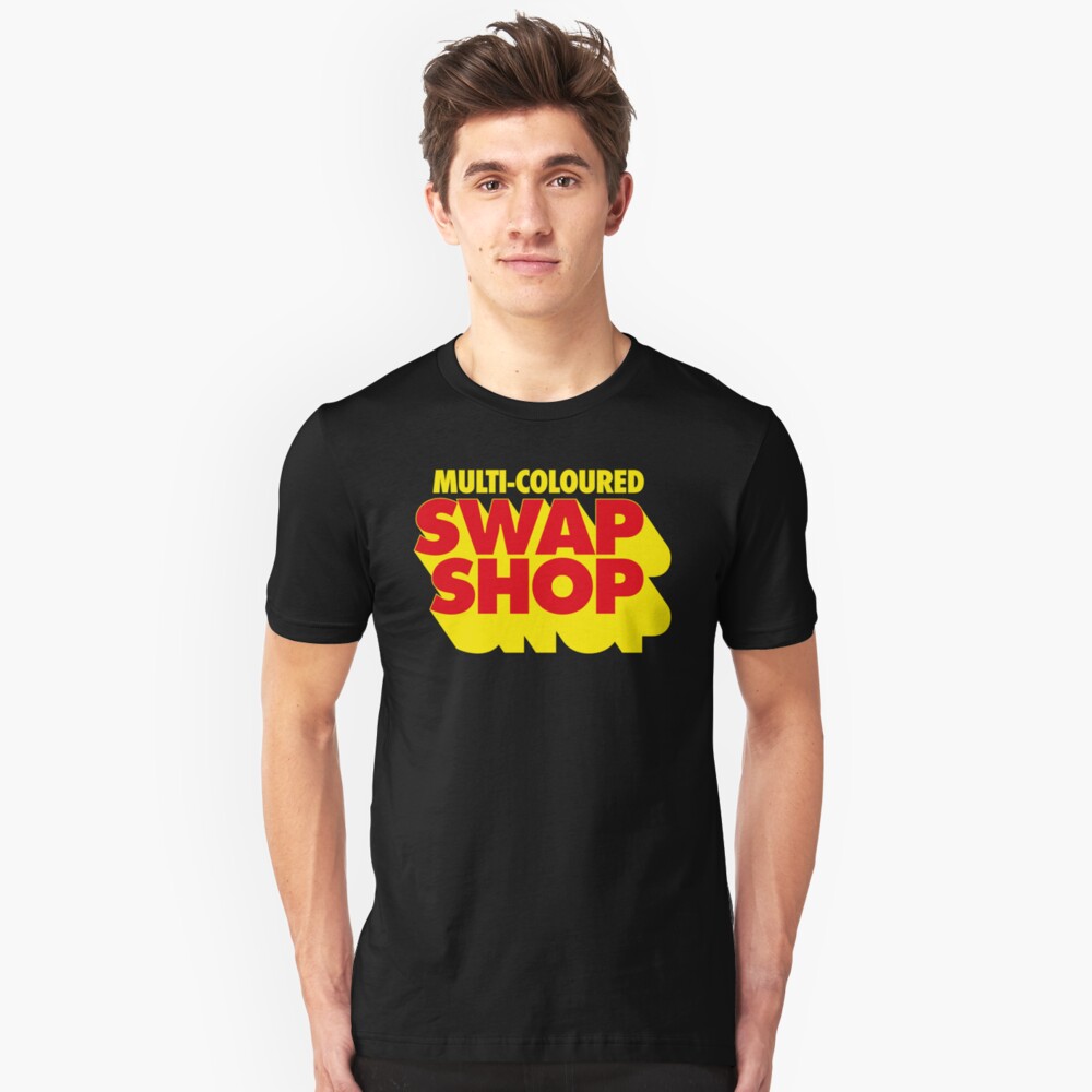 NDVH Multi-Coloured Swap Shop Slim Fit T-Shirt