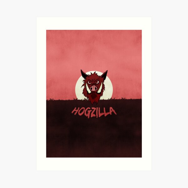 Hogzilla Art Print