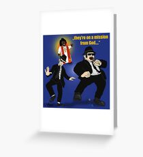 Blues Brothers Grußkarte