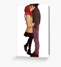 Stiles and Lydia Greeting Card