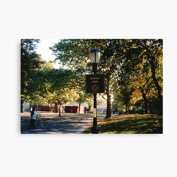 Sunset Park Canvas Print