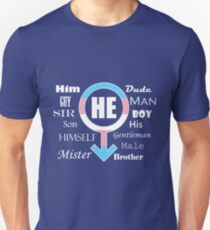 He (Dark) Unisex T-Shirt