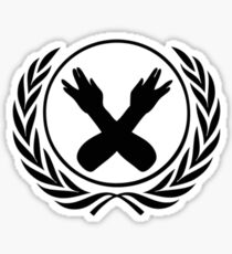 Nerdfighter Logo - White Sticker