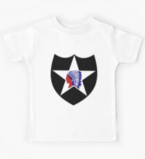 Logo of the Second Infantry Division, U. S. Army Kids Tee