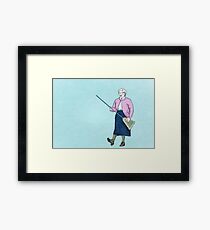 Frau Doubtfire. Gerahmtes Wandbild