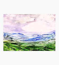 Hilltops Photographic Print