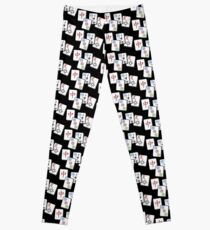 MahJong Cubes Leggings