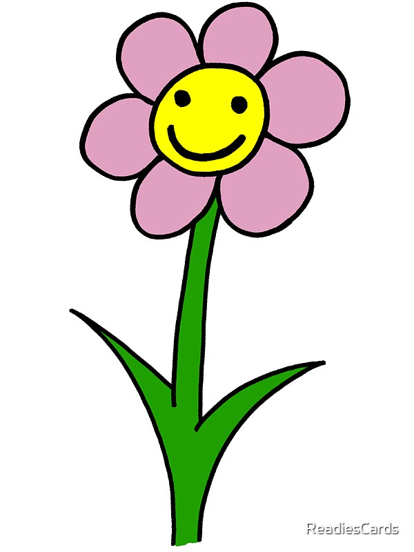 free smiling flower clipart - photo #30