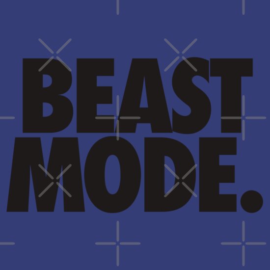 beast mode on shirt