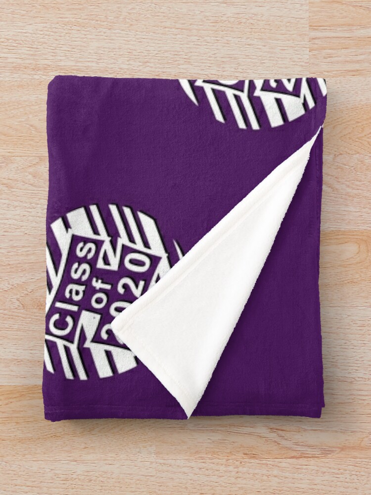 "Class Of 2020 Graduation design" Throw Blanket by ...