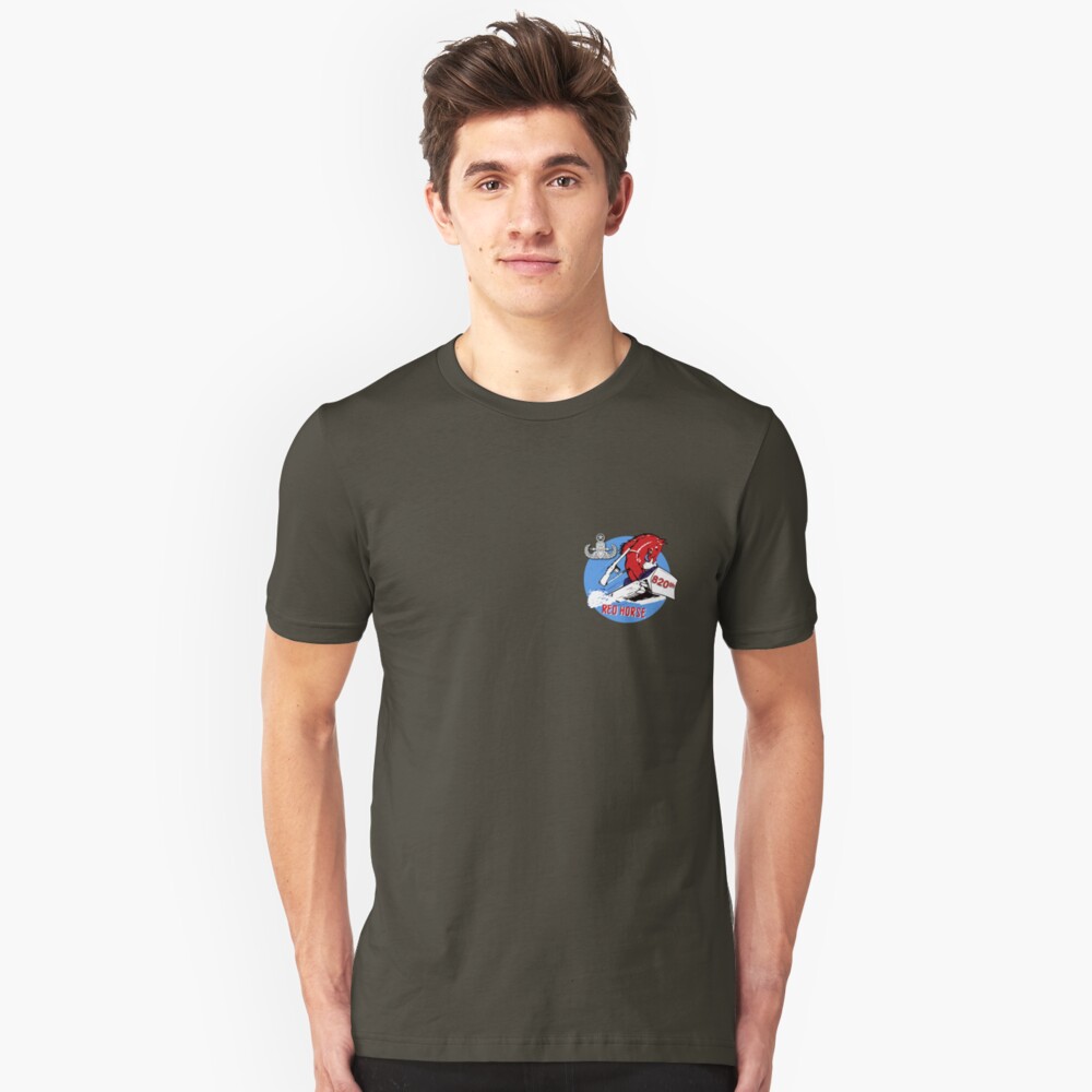 820th red horse shirt