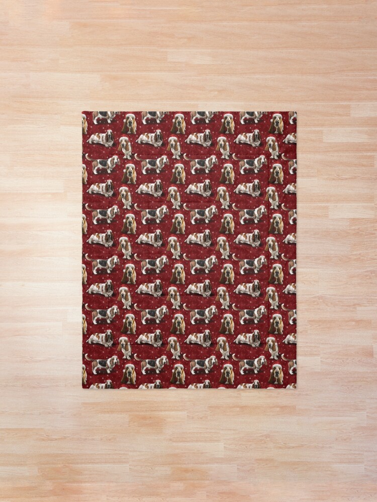 Alternate view of The Christmas Basset Hound Comforter