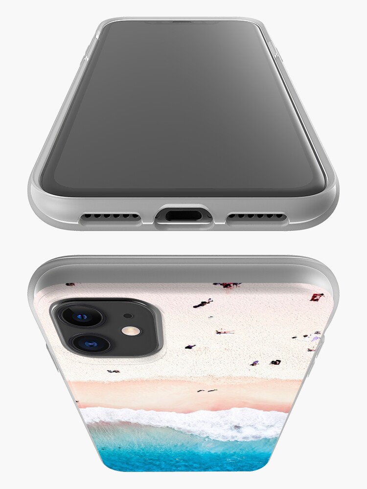 Alternate view of Aerial Sandy Beach iPhone Case & Cover