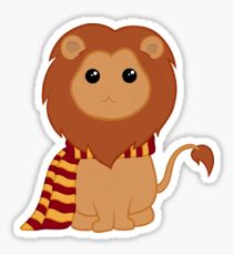 Fierce little lion Sticker