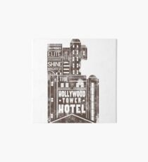 Tower of Terror (distressed edition) Art Board