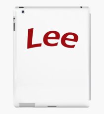 Lee Nachname chinesisch iPad-Hülle & Klebefolie