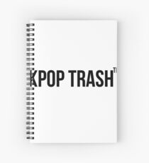 Kpop Trashâ„¢ Design Spiral Notebook