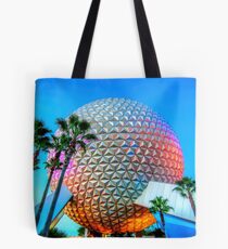 Spaceship Earth at Dusk Tote Bag