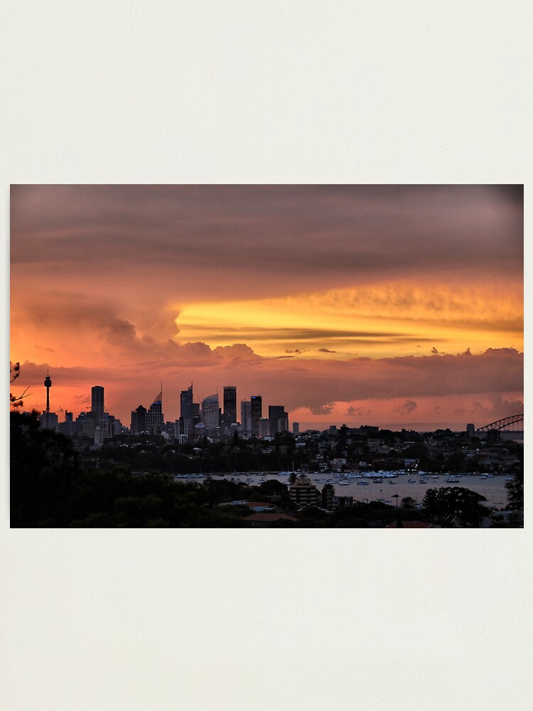 Alternate view of Caramel sky Photographic Print