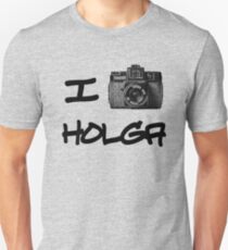 I Love Holga Unisex T-Shirt