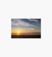 May Sunset - Pentland Firth Art Board Print