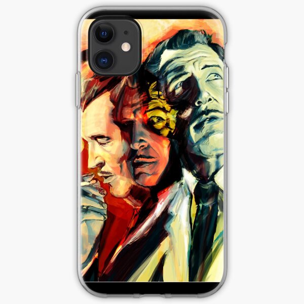 Original Charcoal Drawing of Vincent Price in The Bat iphone 11 case Original Charcoal Drawing of Vincent Price in The Bat iphone 11 case