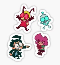 Invader ZIM Family Set!! Sticker